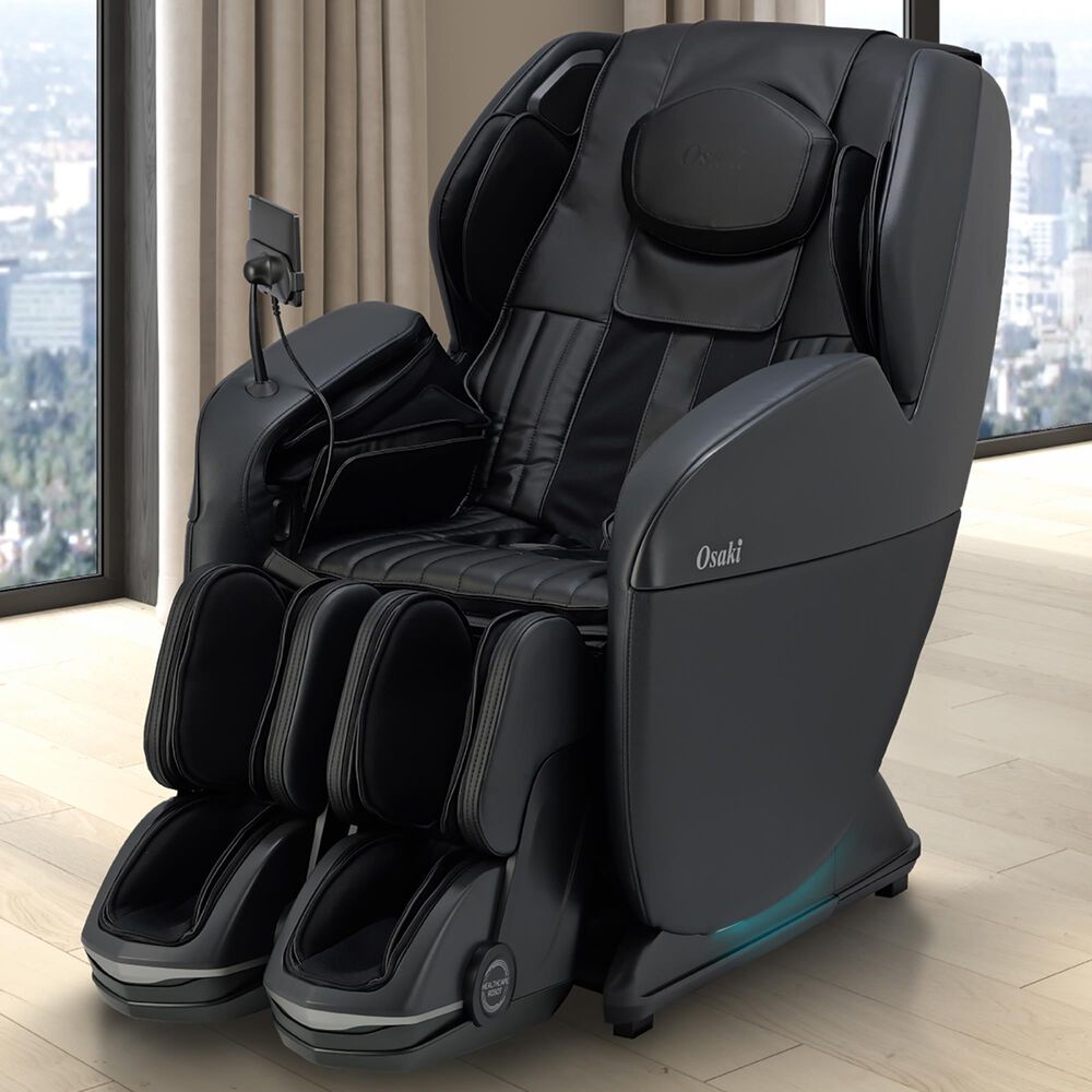 Osaki Yoga Flex Ai 4D Power Zero Gravity Massage Chair in Black, , large