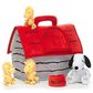 Lambs and Ivy Classic Snoopy Interactive Plush Doghouse with 5 Stuffed Animal Toys, , large