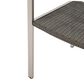 Hearth and Haven Cape Coral Outdoor Wicker Dining Chair in Grey (Set of 2), , large