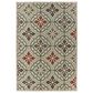 Oriental Weavers Latitude 709Y 5"3" x 7"3" Grey Area Rug, , large