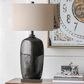 A&B Home Bottle Table Lamp in Black, , large