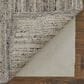 Feizy Navaro 9"6" x 13"6" Gray and Brown Area Rug, , large