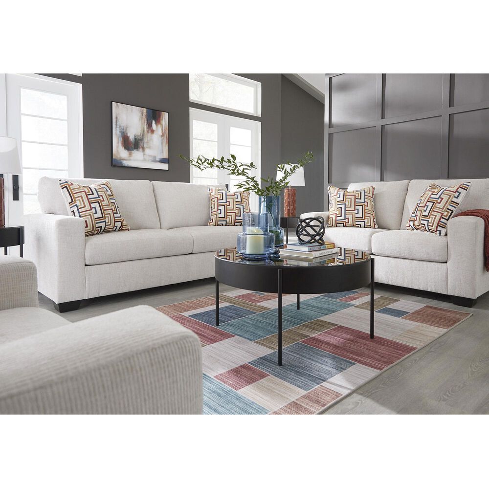 Ashley Aviemore Stationary Sofa in Stone, , large