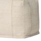 Loloi 18" x 18" Pouf in Ivory, , large