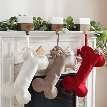 Safavieh Chestnut 12" Stocking in Assorted (Set of 3), , large