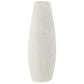 Maple and Jade Polystone Leaf Decorative Vase in Matte White, Terracotta and Brown, , large
