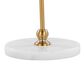 Grandview Gallery Leslie Floor Lamp in Gold and White, , large