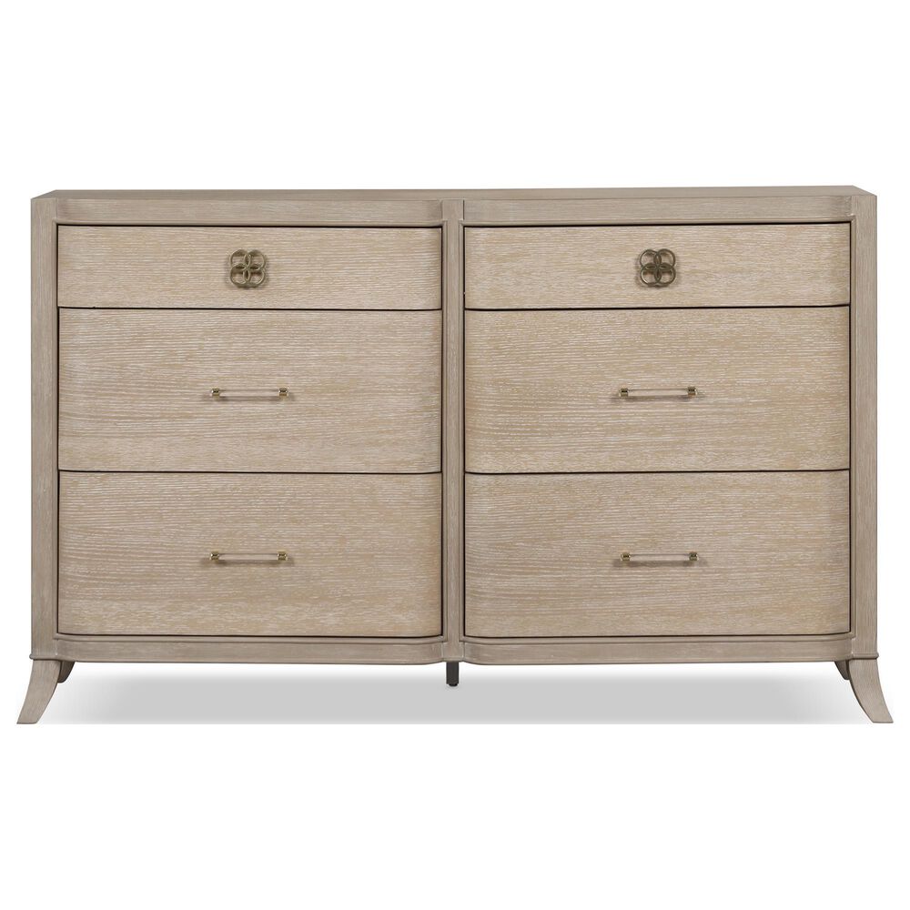 Furniture of America Candra 6-Drawer Dresser in Natural Oak, , large