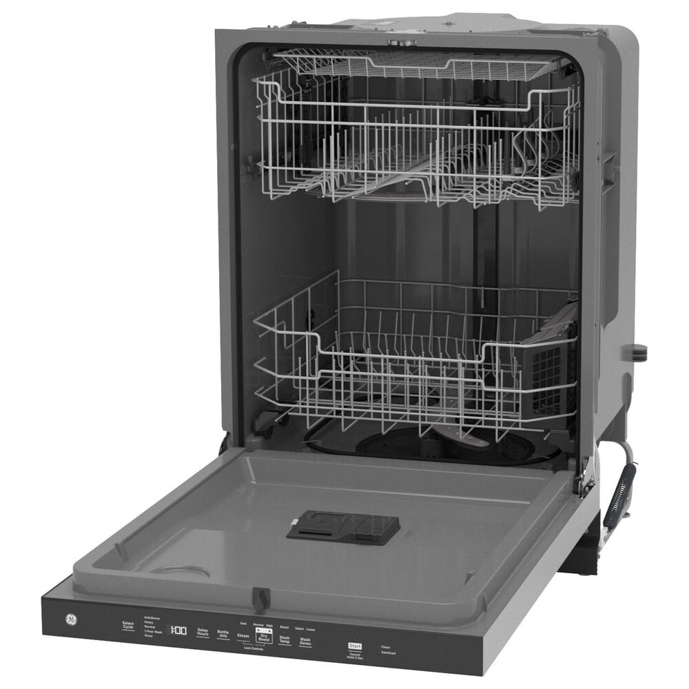 GE Appliances 24" BuiltIn Pocket Handle Dishwasher with 3Rack in