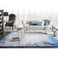 Nourison Twilight TWI22 8"6" x 11"6" Blue and Grey Area Rug, , large