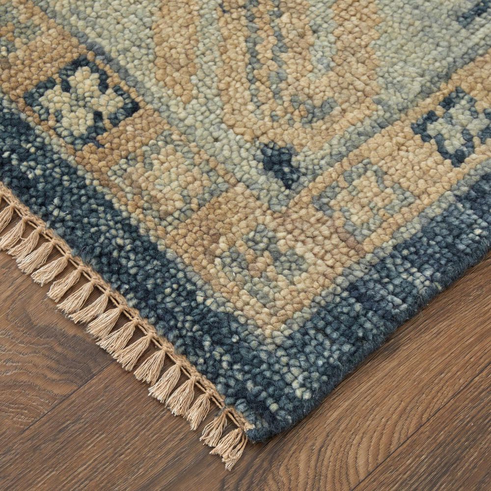 Feizy Fillmore 2&#39; x 3&#39; Blue and Ivory Area Rug, , large