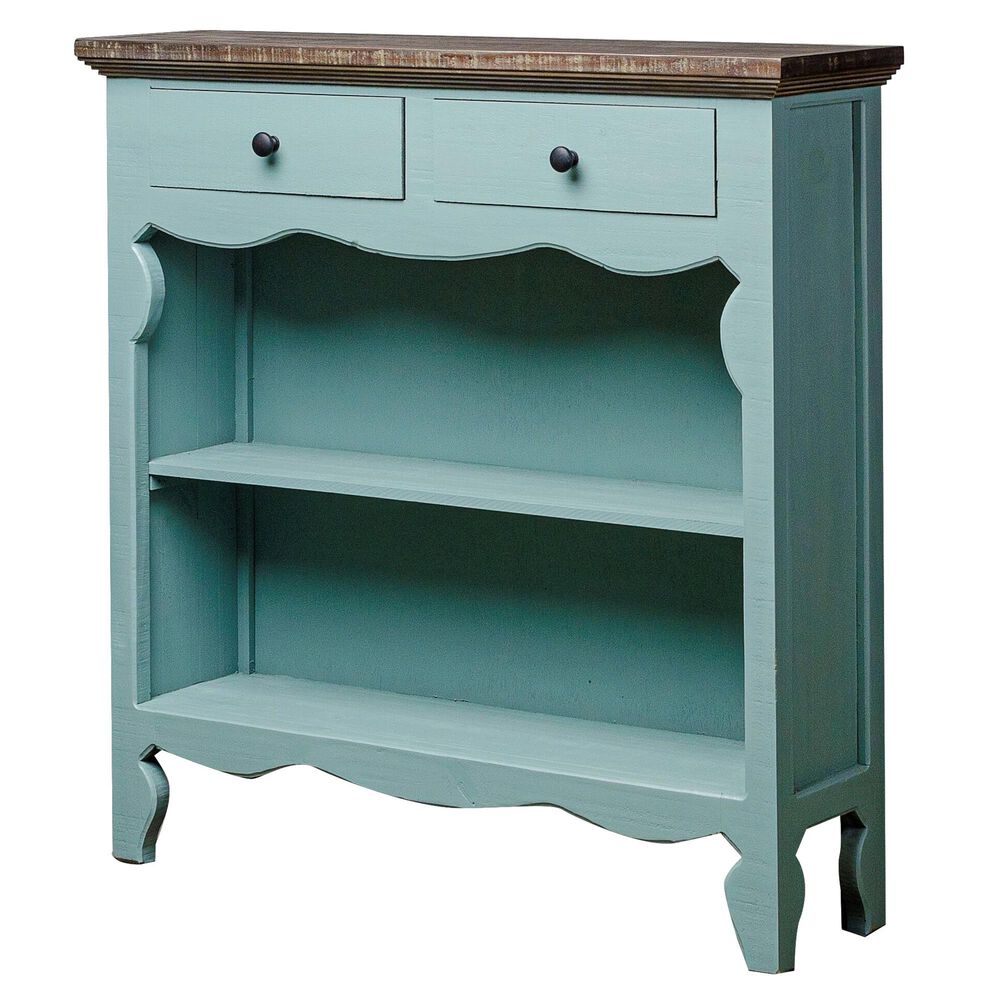 Rustic Imports Console Table in Beach Blue, , large