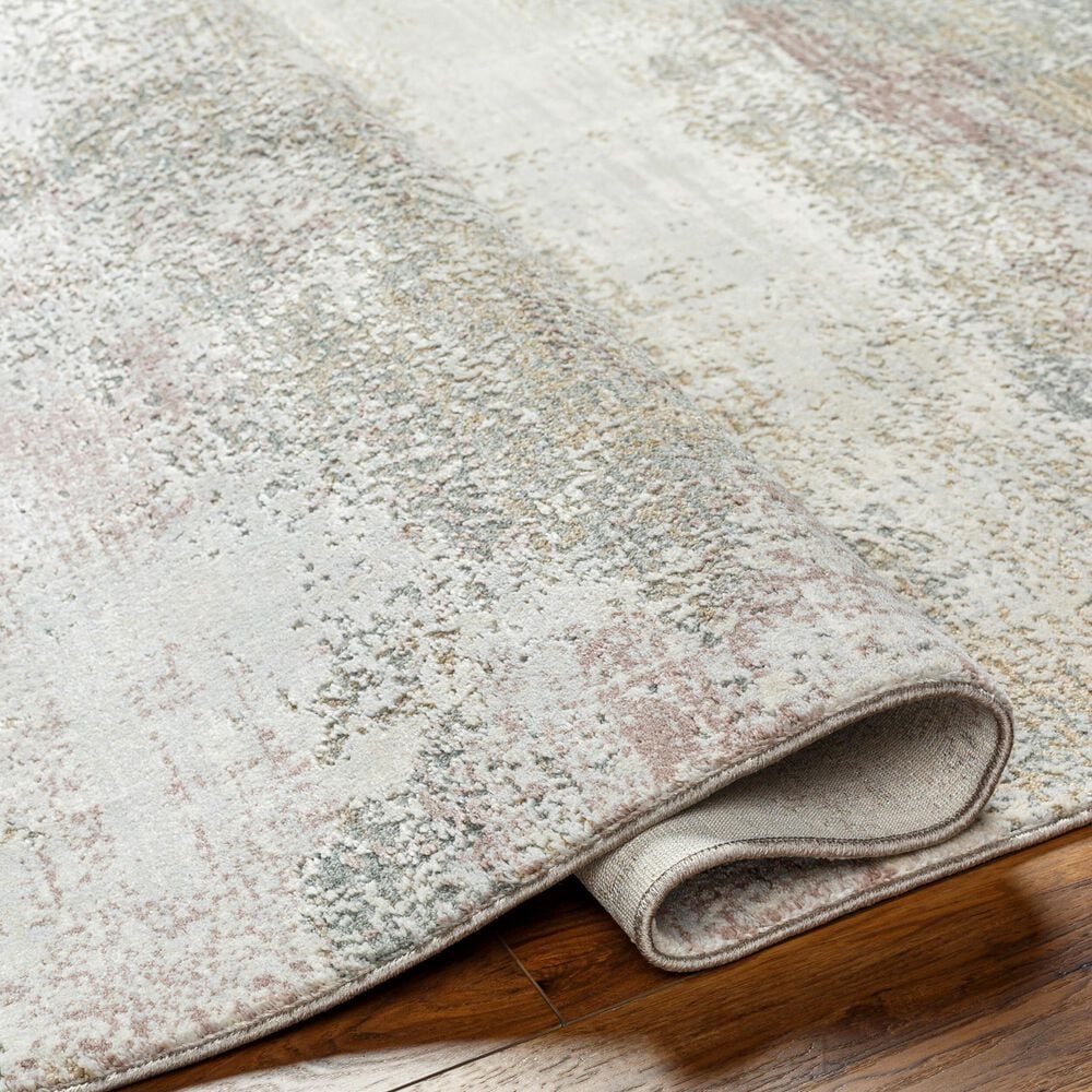 Surya Brunswick 7&#39;10&quot; x 10&#39;2&quot; Blue, Cream, Tan, Olive, Dusty Pink and Light Slate Area Rug, , large