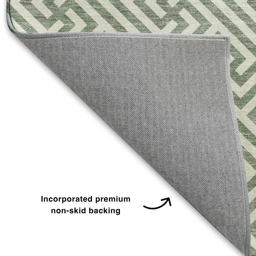 Dalyn Rug Company The Reserve TR5 Sage 2&#39;3&quot; x 7&#39;6&quot; Indoor/Outdoor Runner, , large