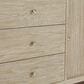 James Martin Vanities Marigot Single 72" Double Vanity in Sun-washed Oak with 3 cm White Zeus Quartz Top, , large