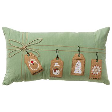 Rizzy Home 14" x 26" Down Filled Throw Pillow, , large