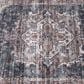 Central Oriental Rugease Velveteen Chantal Rust and Dark Grey 7"6" x 9"6" Area Rug, , large