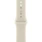 Apple Watch Series 12 (GPS + Cellular) 42mm Pearl White Ceramic Case with Sand Sport Band - S/M and 2-Year AppleCare+, , large