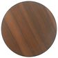 Zuo Modern Gazebo Dining Table in Walnut and Black - Table Only, , large