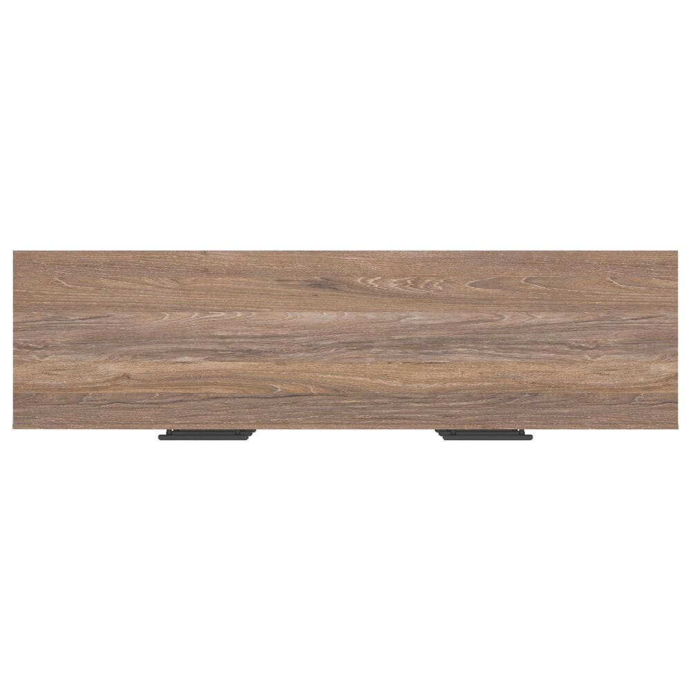 Ashley Sharnari 3-Piece Queen Bedroom Set in Warm Gray, Brown and Antique White Laminate, , large