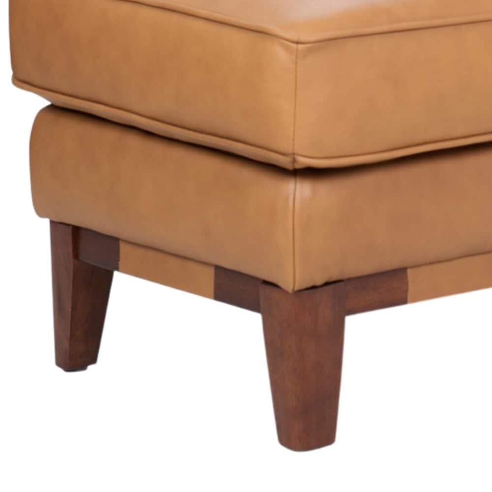 Italiano Furniture Pendry Ottoman in Carmel Saddle, , large
