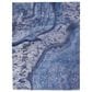 Nourison Prismatic PRS05 7"9" x 9"9" Blue Area Rug, , large
