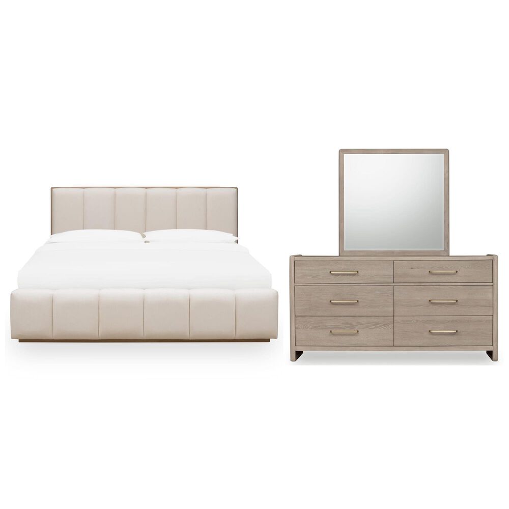 Urban Home Gardenia 3-Piece King Bedroom Set in Chai, , large