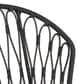 Hearth and Haven Tavon Patio Chair with Gray Cushion in Gray (Set of 2), , large