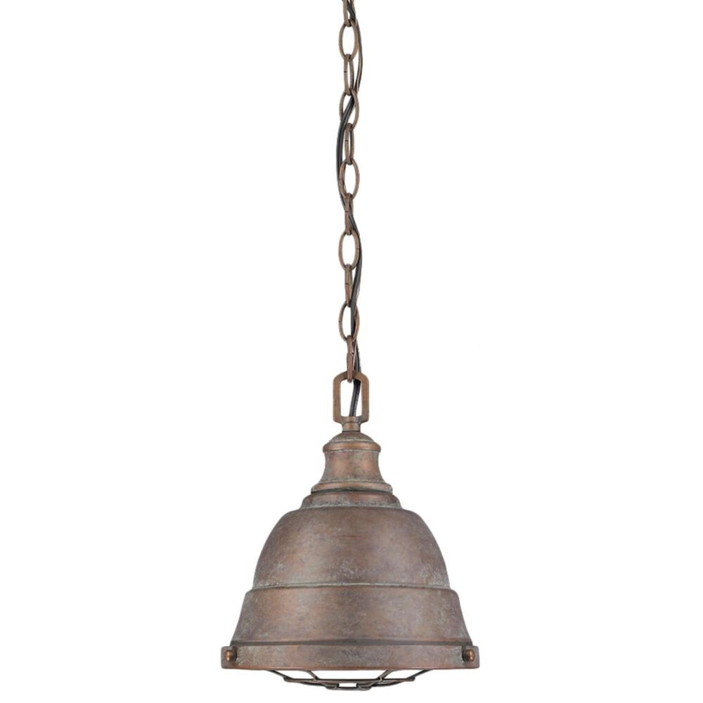 Golden Lighting Bartlett Mini Pendant in Copper Patina, , large