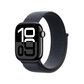 Apple Watch Series 10 GPS 42mm Jet Black Aluminum Case with Ink Sport Loop, , large