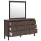 Ashley Pamytta 4-Piece King Panel Platform Bedroom Set in Rich Brown, , large