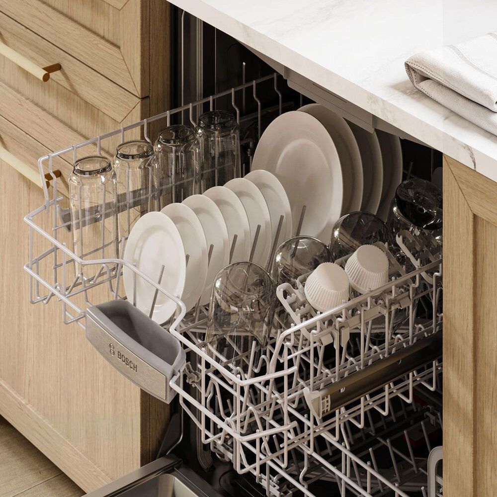 Bosch 500 Series 24&quot; Built-In Pocket Handle Dishwasher with 8 Wash Cycles in Stainless Steel, , large