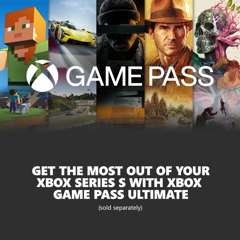 Microsoft Xbox Series S 1TB All-Digital Console &#40;Disc-Free Gaming&#41; in Robot White, , large