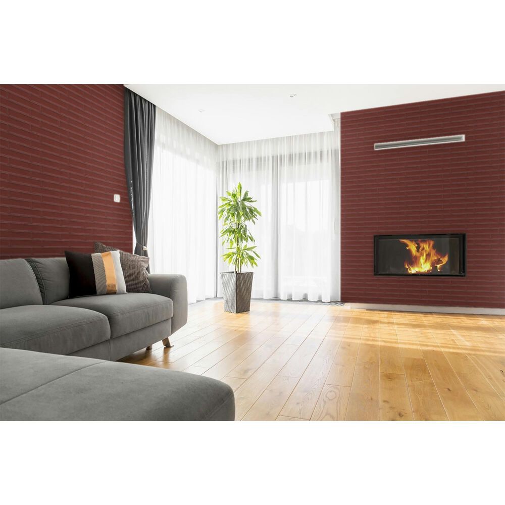 Emser Raku Ruby 3&quot; x 12&quot; Glossy Ceramic Tile with 6.3 Sq. Ft./Carton, , large