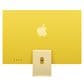 Apple 24-Inch iMac with Retina 4.5K display: Apple M4 Chip with 10-core CPU and 10-core GPU 16GB Unified Memory, 256GB SSD in Yellow (Latest Model), , large