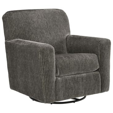 Ashley Herstow Swivel Glider Chair in Charcoal, , large