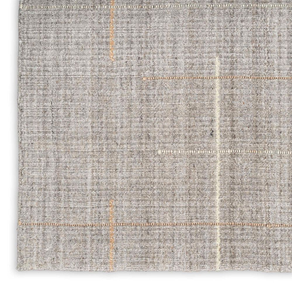 Nourison Architectura Grey 5&#39;3&quot; x 7&#39;3&quot; Area Rug, , large