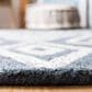 Safavieh Micro-Loop 2"3" x 7" Navy and Blue Runner, , large
