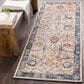 37B Harput Navy, Burnt Orange, Mustard, Teal, Medium Gray, Burgandy and Light Beige 2"7" x 7"3" Runner, , large