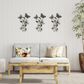 Timberlake Lavish Home Garden Butterfly Metal Art in Distressed Paint, , large