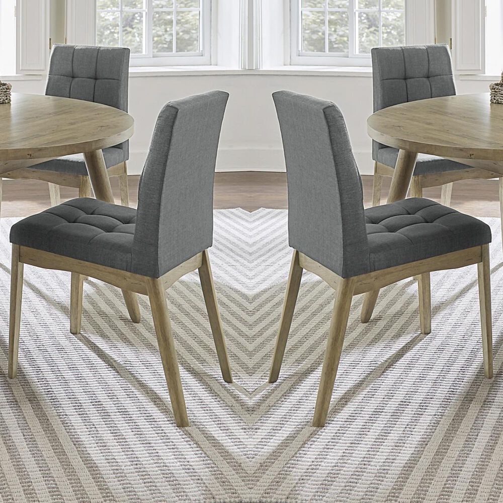 Tiddal Home Barcelona Dining Chair in Oak (Set of 2), , large