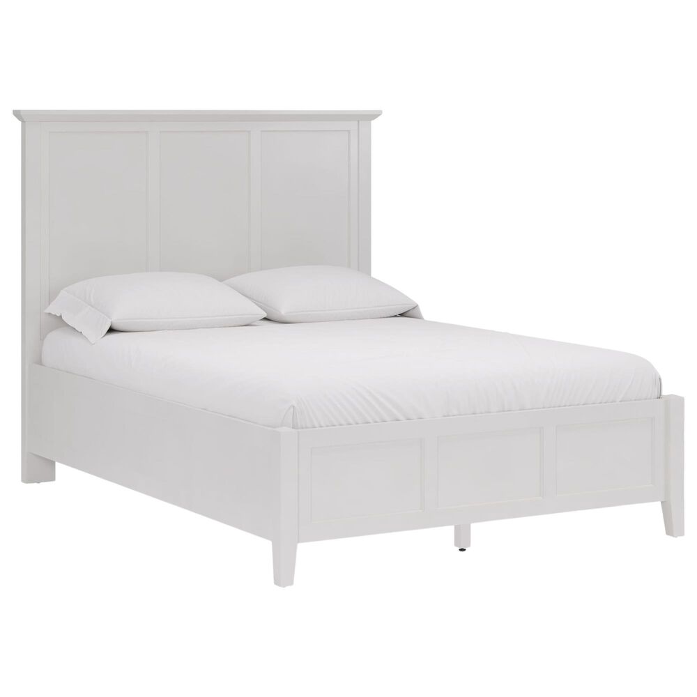 Urban Home Grace Full Three Panel Bed in Snowfall White, , large
