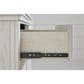 Ashley Robbinsdale 5 Drawer Single Knob Chest in Antique White, , large