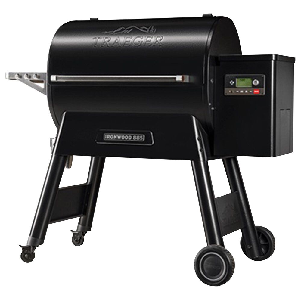 Traeger Grills Ironwood Series 885 Pellet Smoker Grill in Black, , large