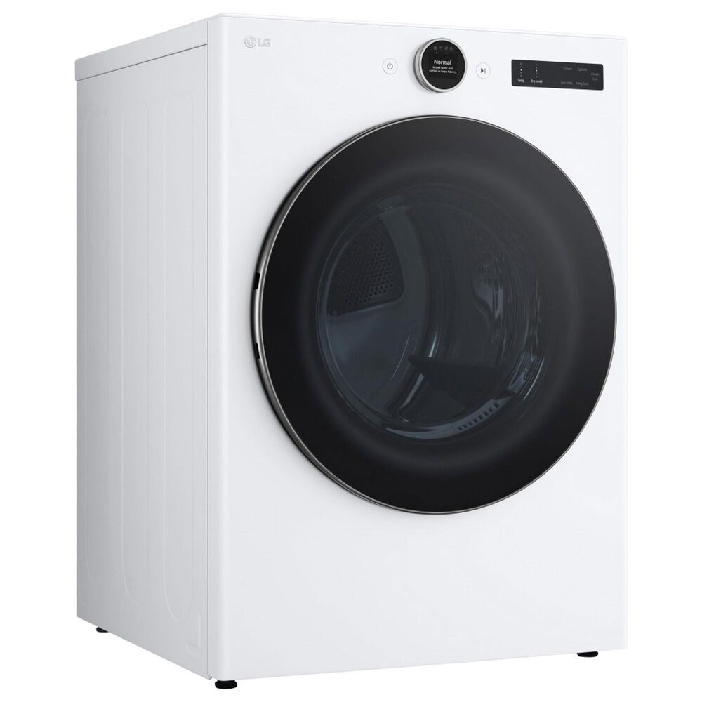 LG 7.4 Cu. Ft. Ultra Large Capacity Electric Dryer with Sensor Dry In White, , large