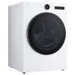 LG 7.4 Cu. Ft. Ultra Large Capacity Electric Dryer with Sensor Dry In White, , large