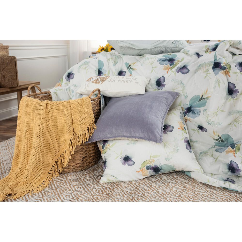 Rizzy Home Caterine 8-Piece Queen Quilt Set in White/Green, , large