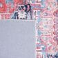 Safavieh Serapi 10" x 14" Red and Navy Area Rug, , large