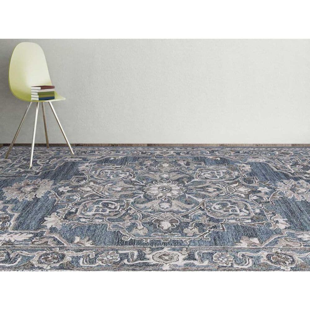 Amer Rugs Vestige 5&#39; x 7&#39;6&quot; Denim and Gray Area Rug, , large