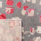 Safavieh Madison MAD425R 6" x 9" Grey and Red Area Rug, , large